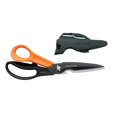 FISKARS Stainless Steel Garden Scissors for 356922-1009 - Black & Orange 7699697